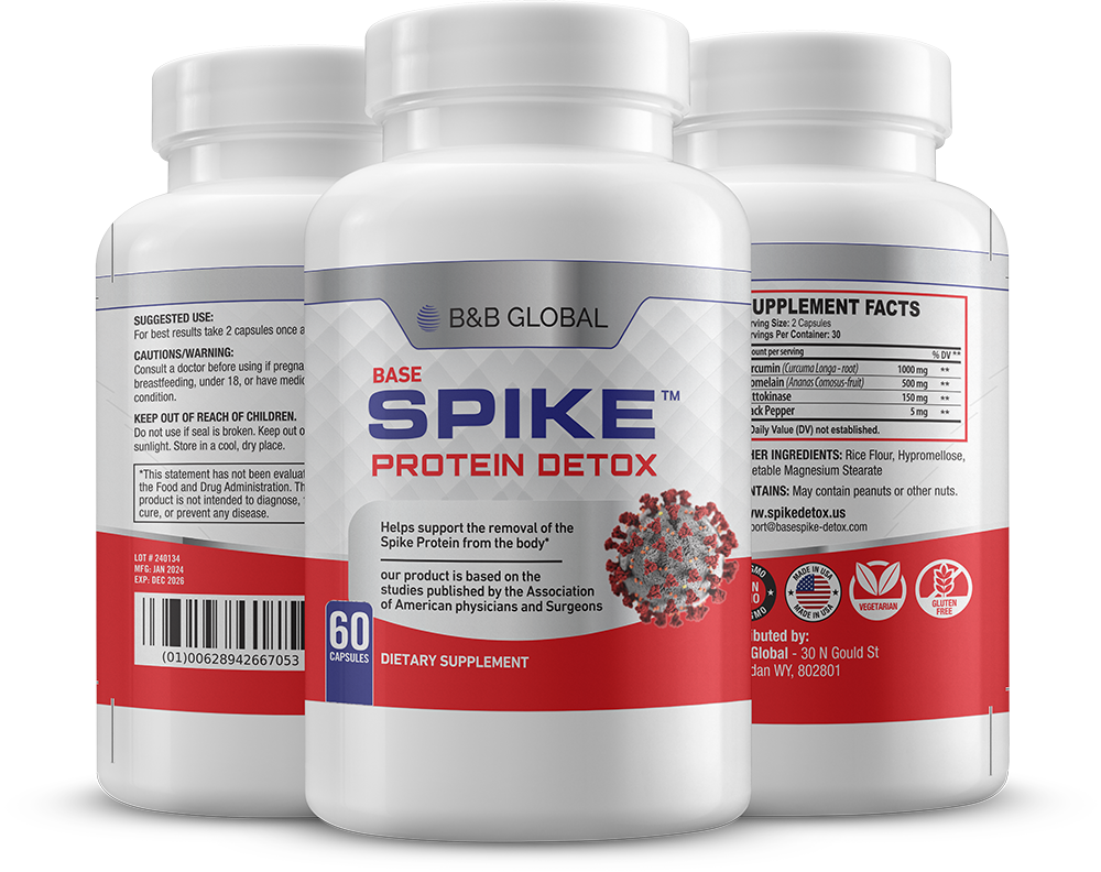 Spike Protein Detox Pack of 3